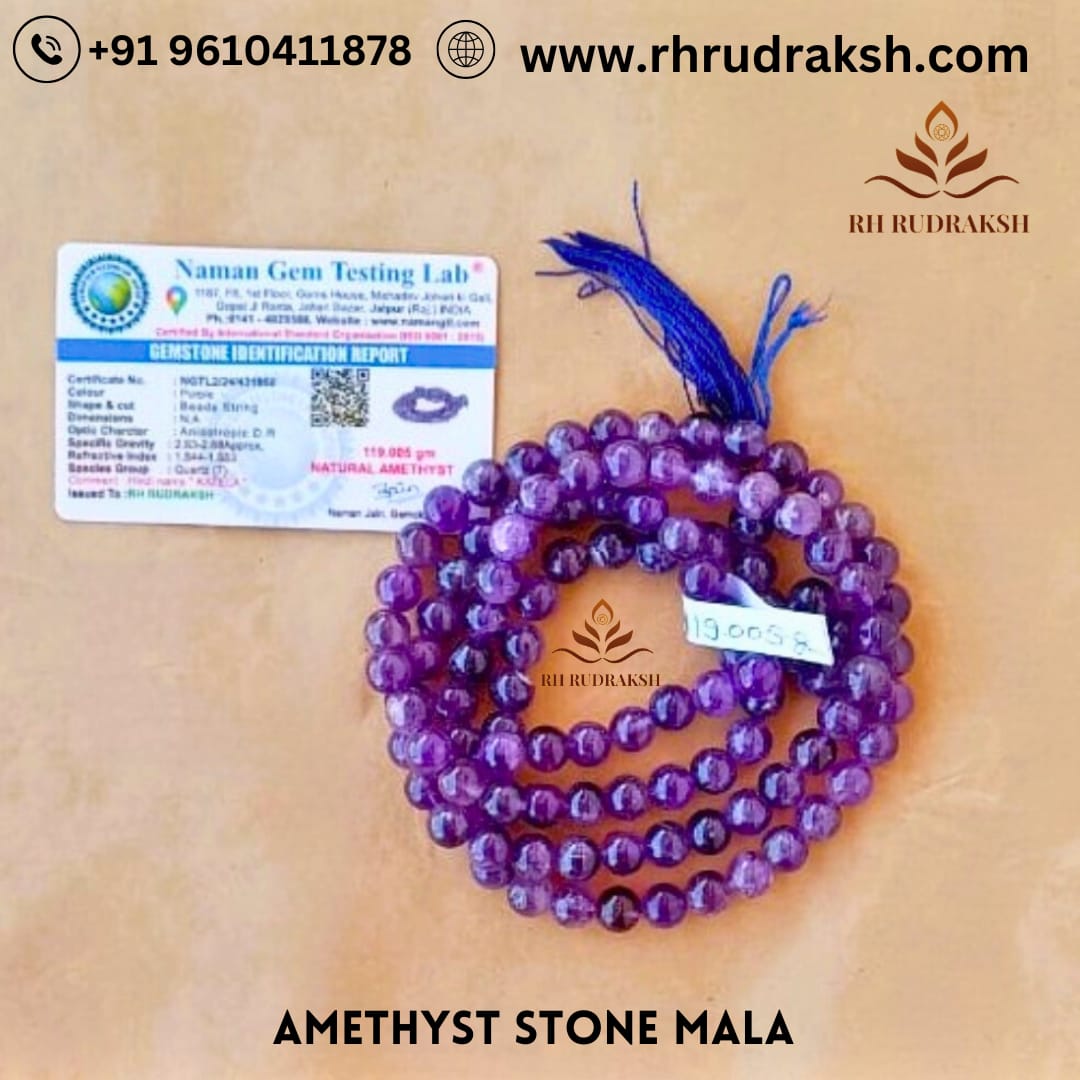 Amethyst Stone Mala