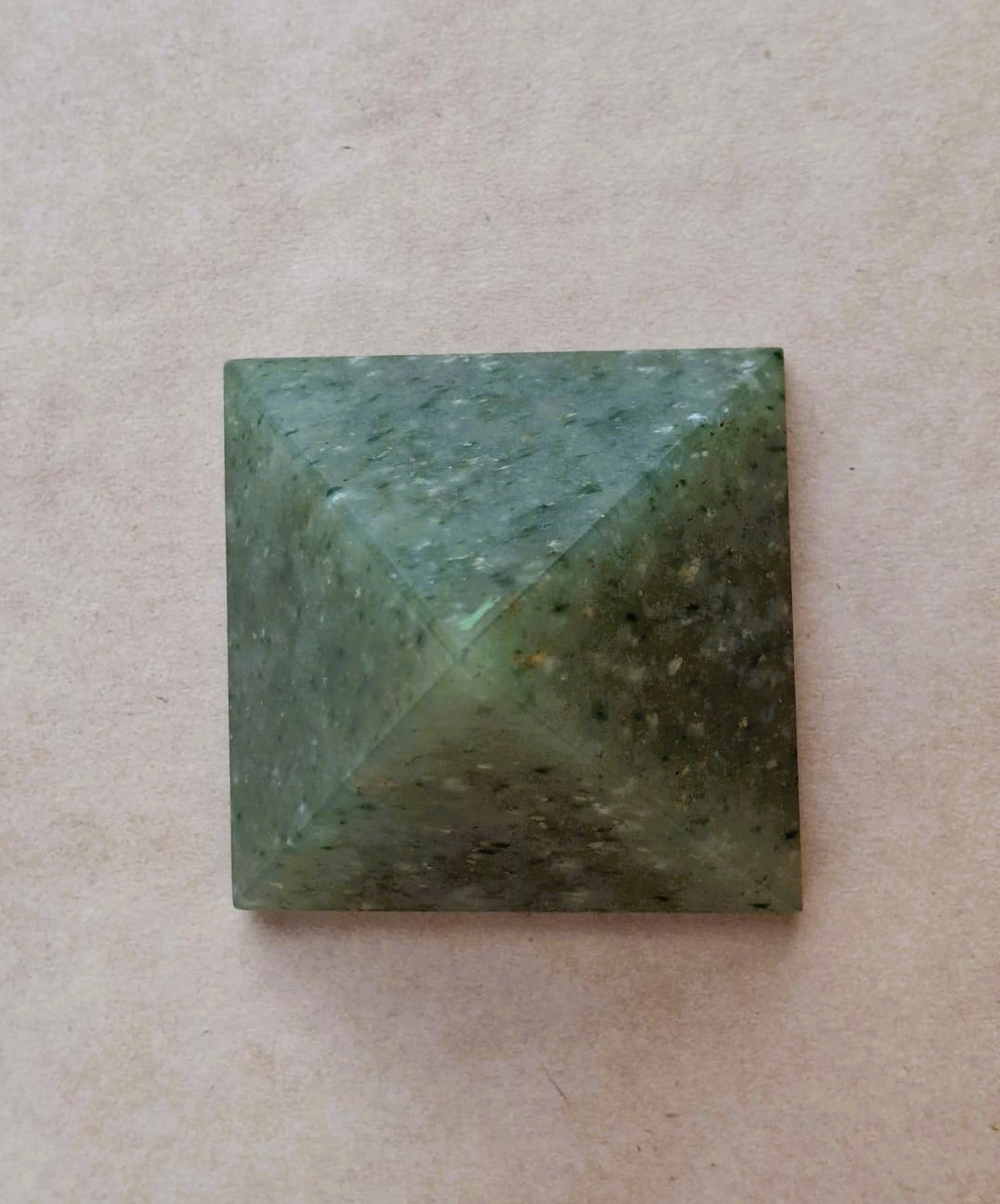 Green Aventurine Pyramid - Stone of Opportunity