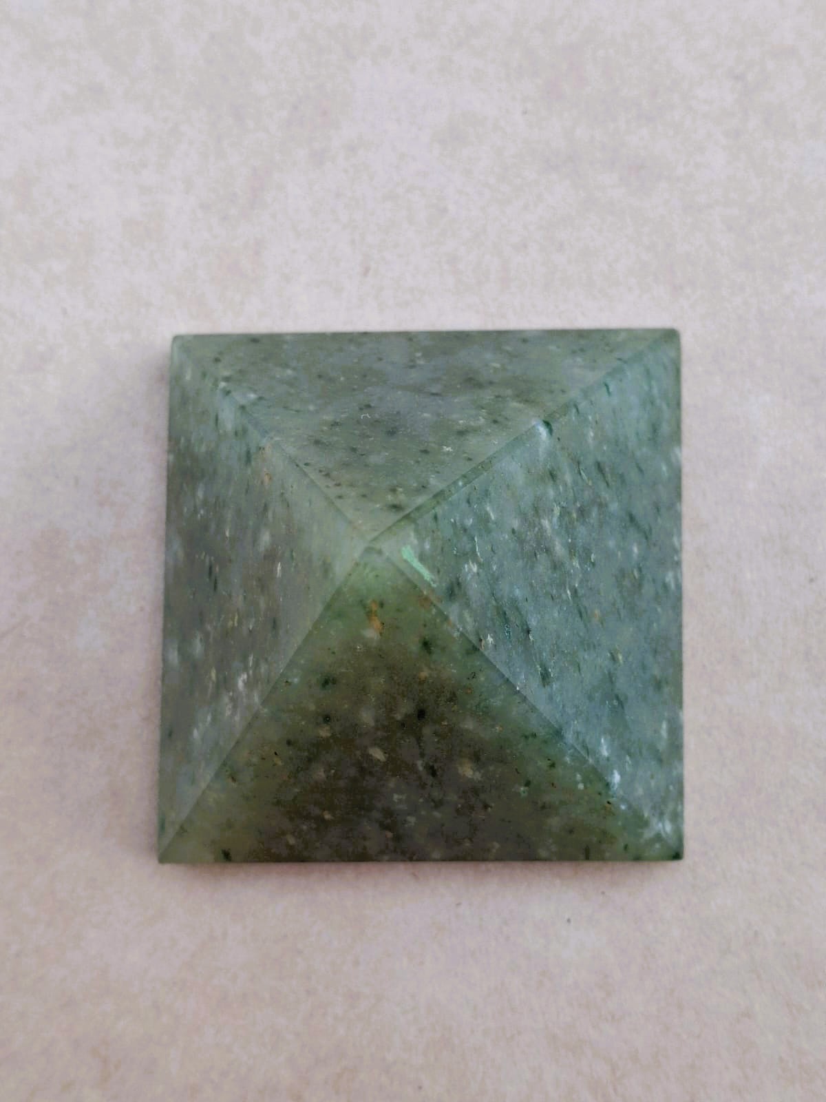 Green Aventurine Pyramid - Stone of Opportunity