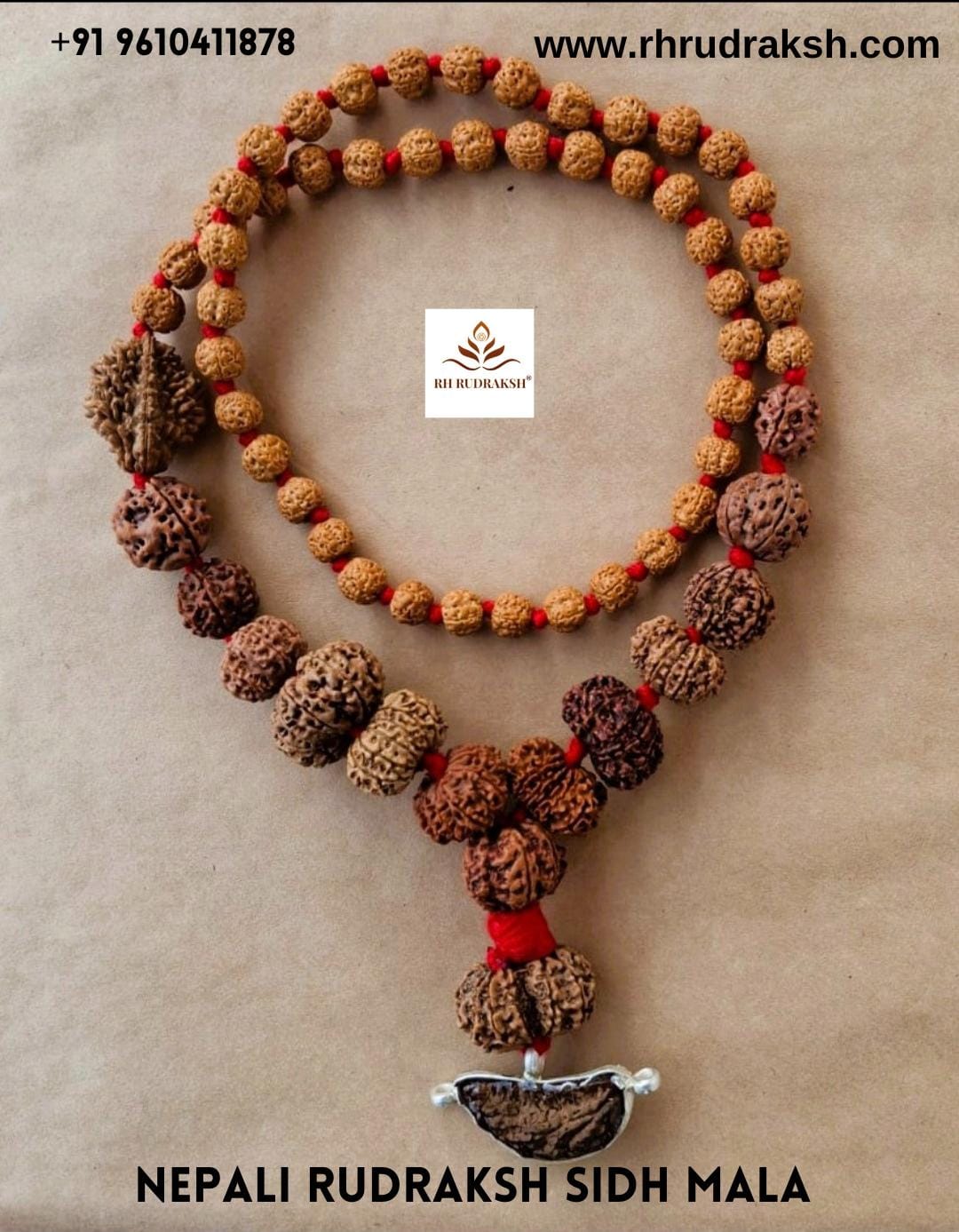 Nepali Rudraksh Sidha Mala
