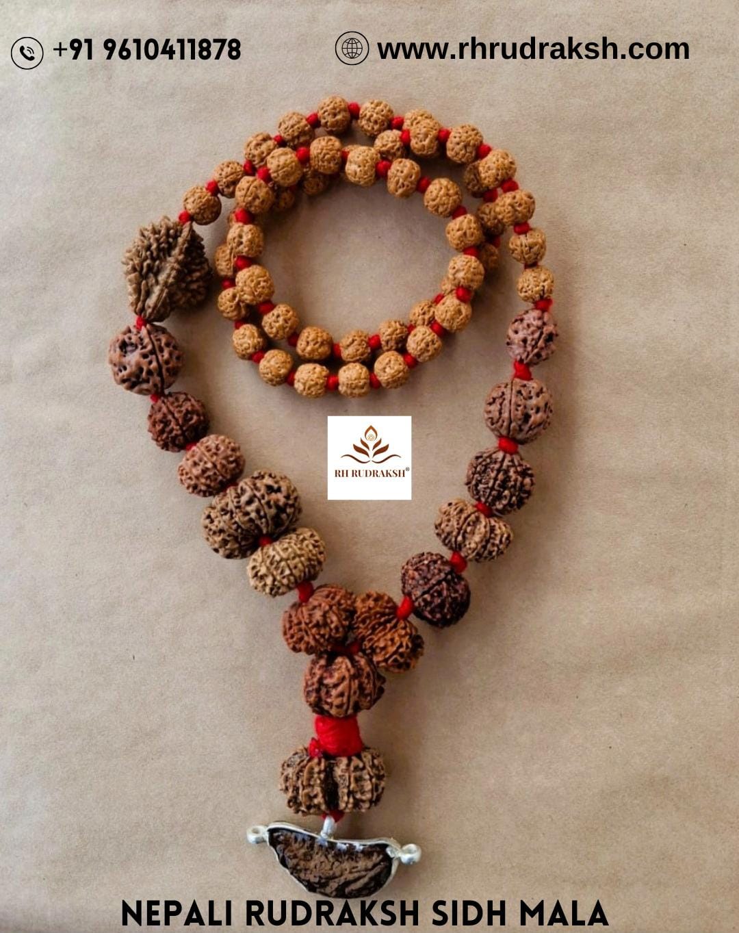 Nepali Rudraksh Sidha Mala