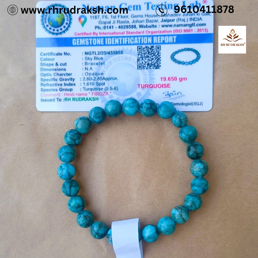 Firoza Turquoise Stone Bracelet