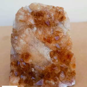 Image of Yellow Citrine Cluster - 558 Grams