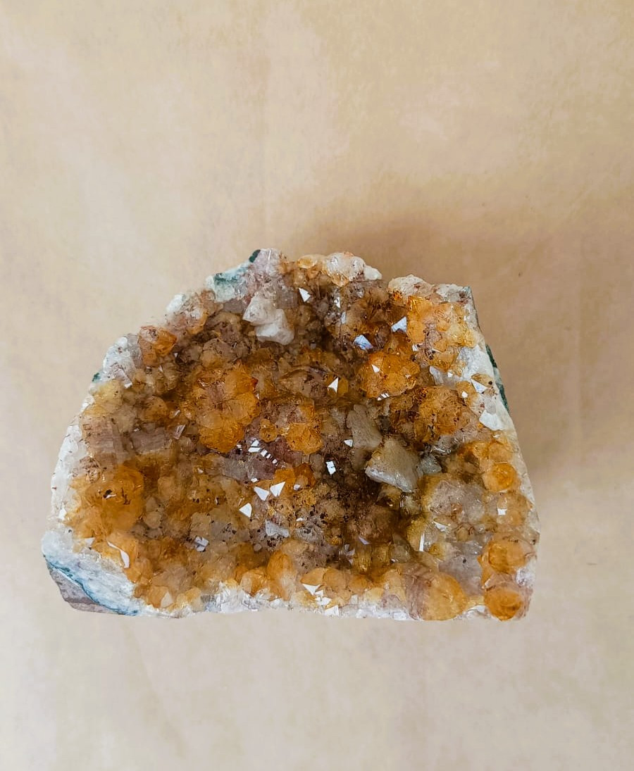 Yellow Citrine Cluster - 55400 Grams