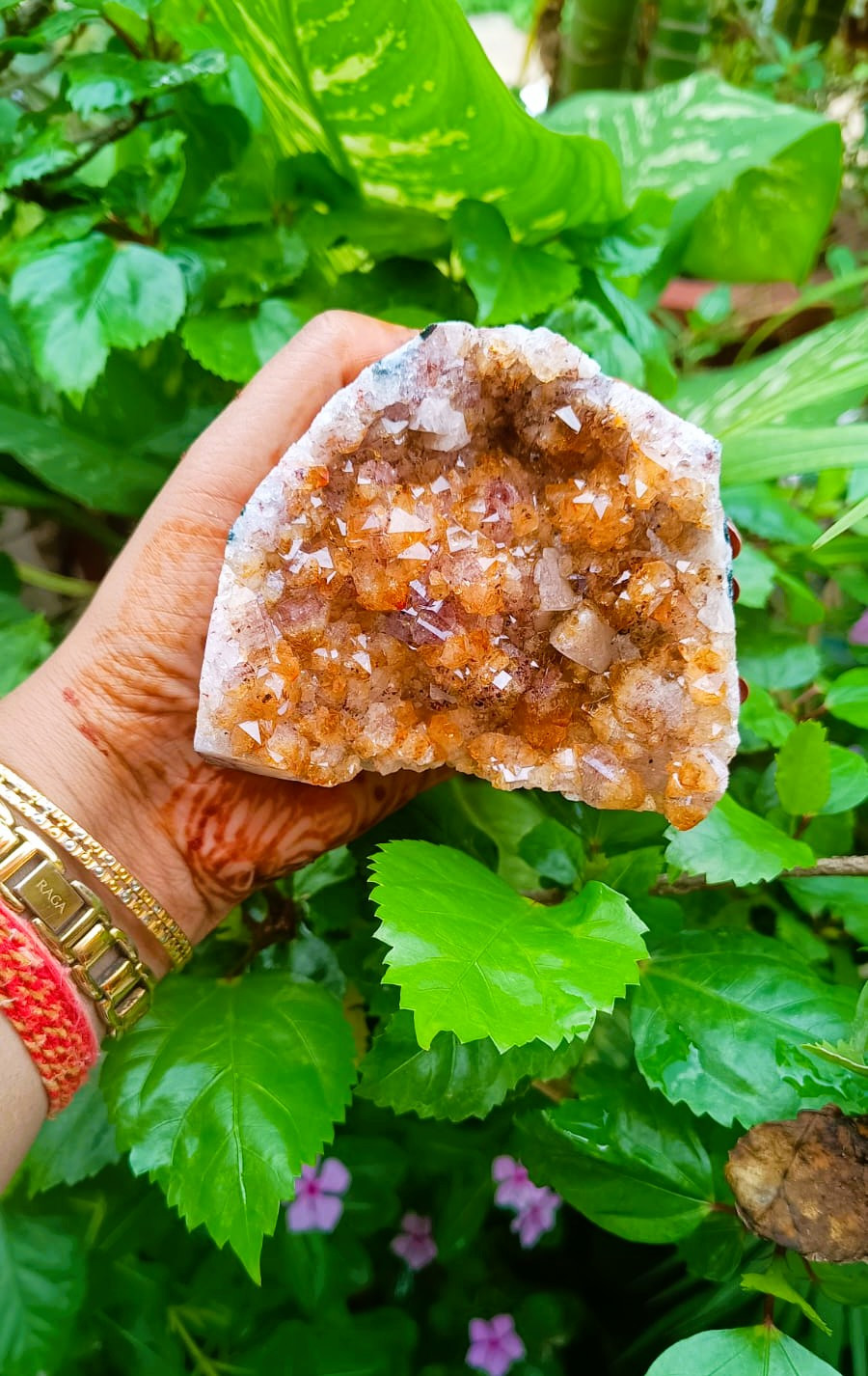 Yellow Citrine Cluster - 55400 Grams