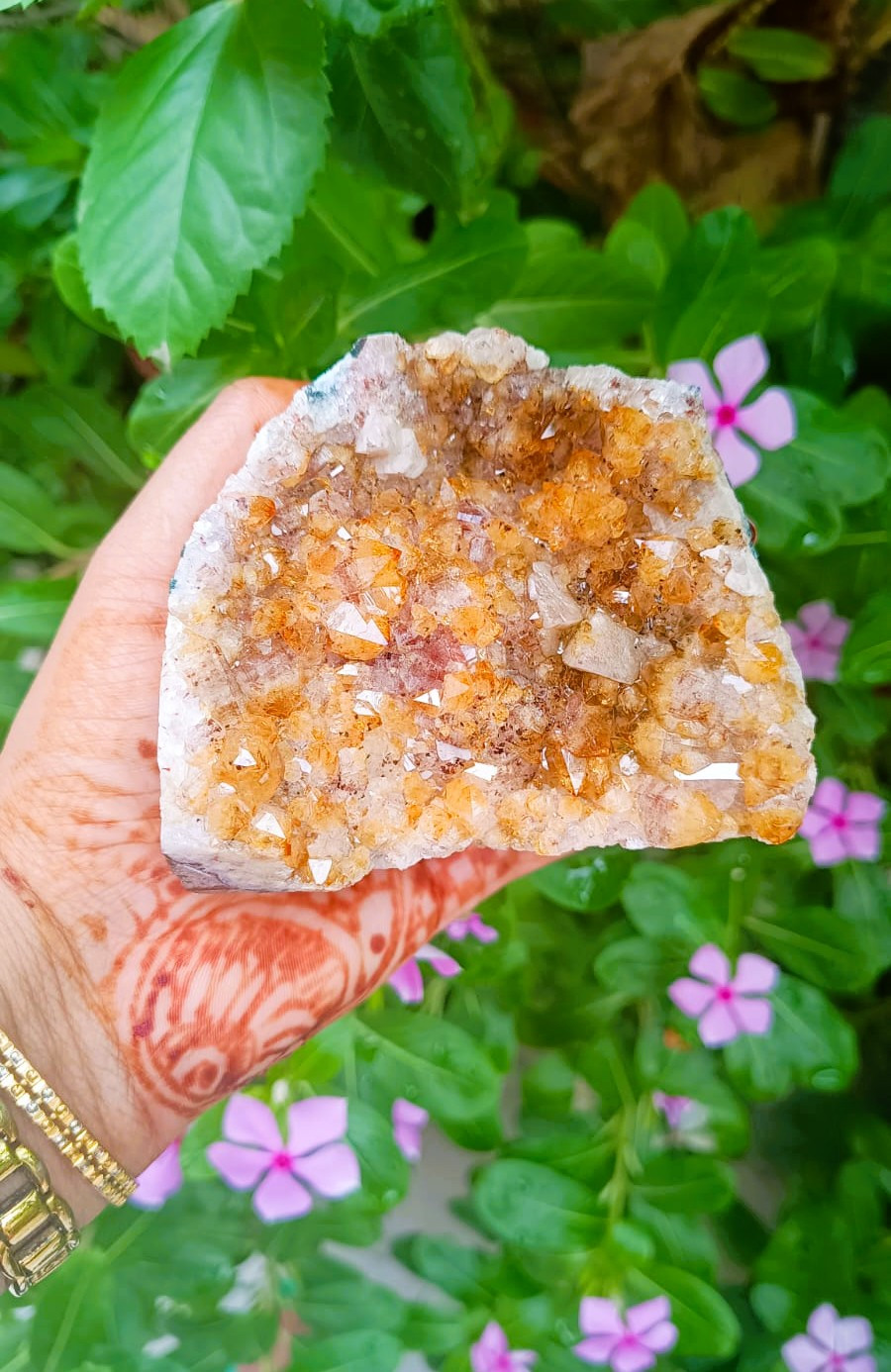 Yellow Citrine Cluster - 55400 Grams