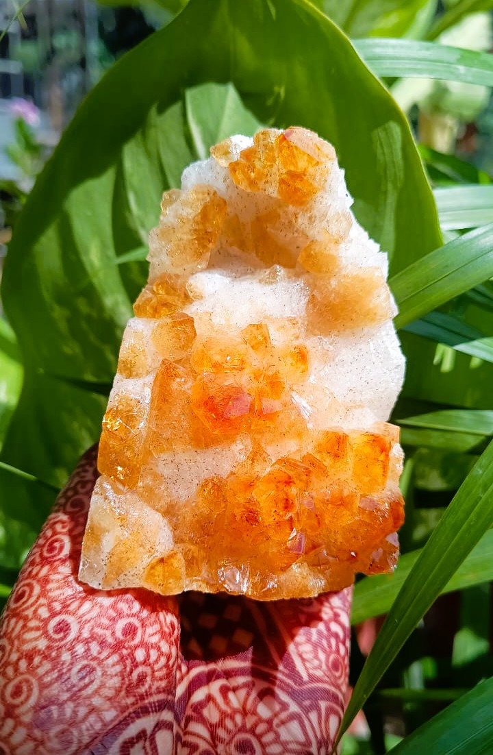 Yellow Citrine Cluster - 39790 Grams Approx