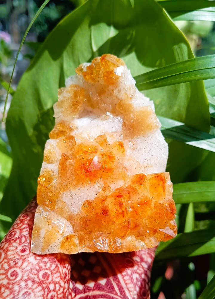 Yellow Citrine Cluster - 39790 Grams Approx
