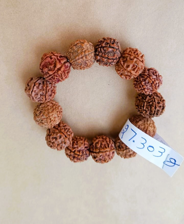 7 Mukhi Nepali Rudraksh Bracelet