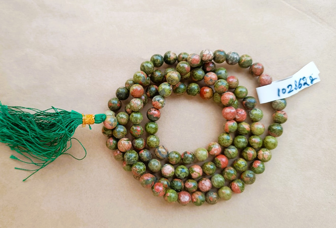 Unakite Stone Mala
