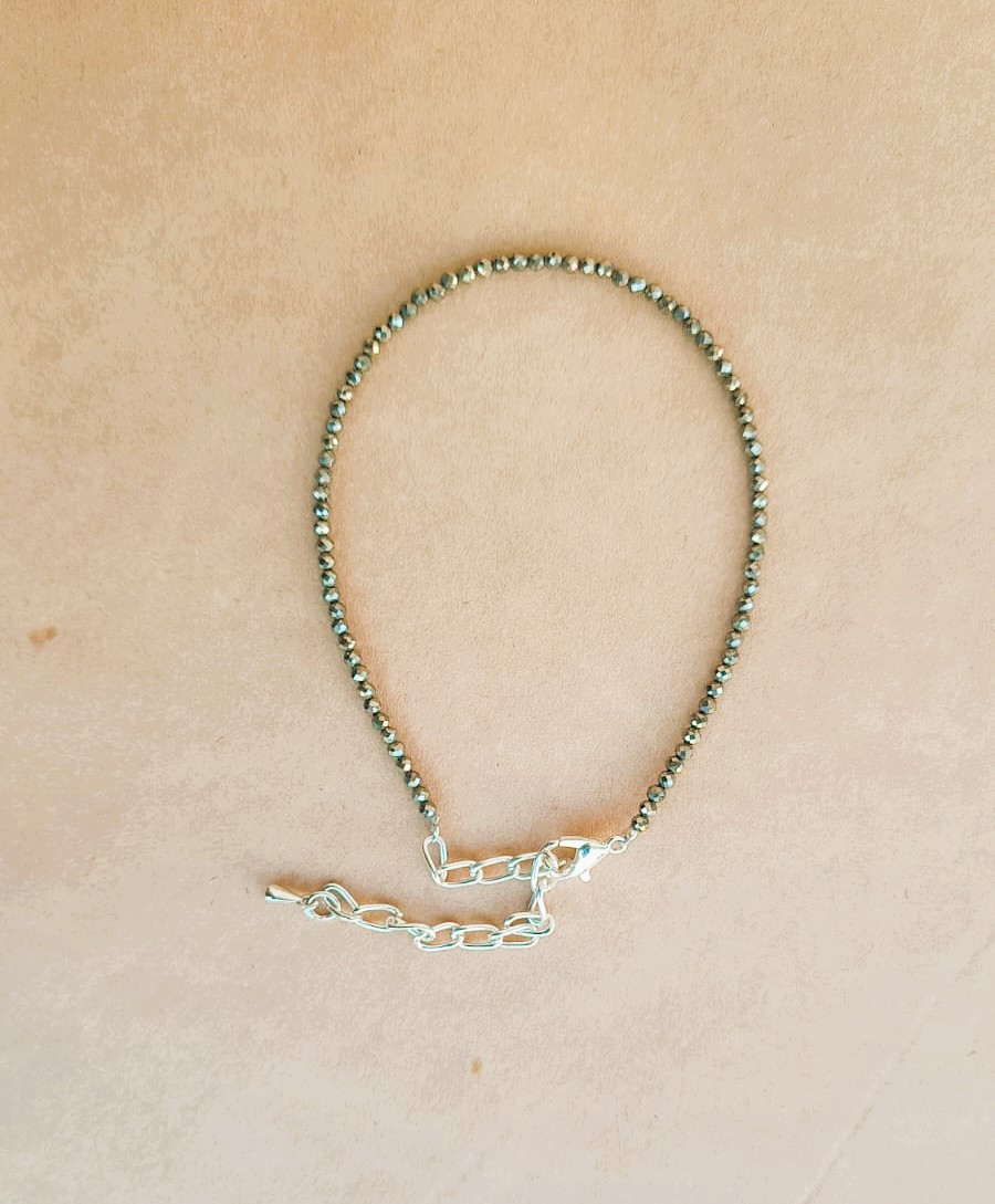 Pyrite Anklet - Single 1 Piece