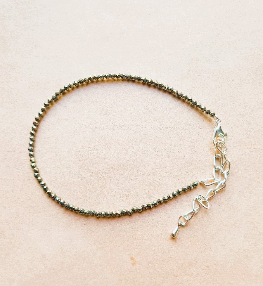 Pyrite Anklet - Single 1 Piece