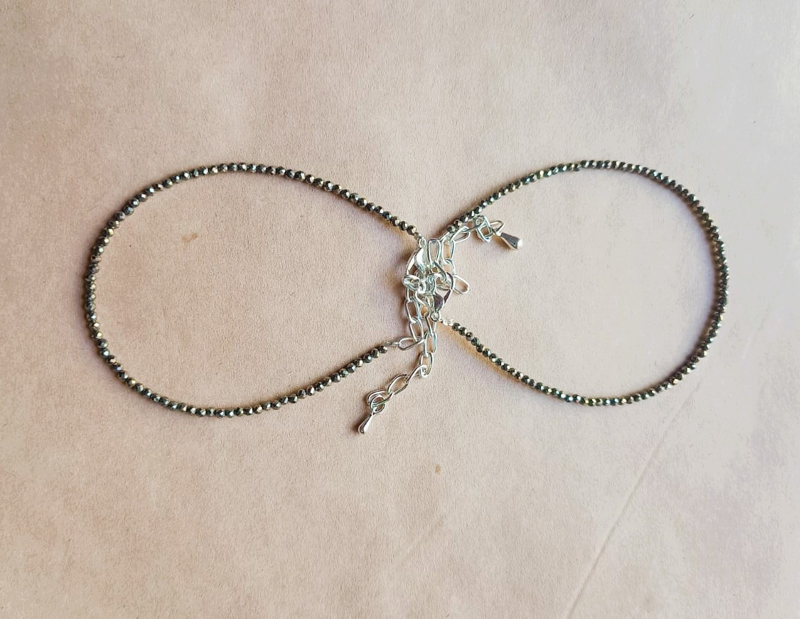 Pyrite Anklet - Pair of two