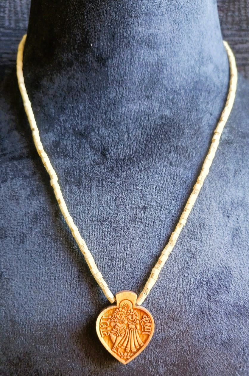 Tulsi Mala - With RADHA KRISHNA Pendant