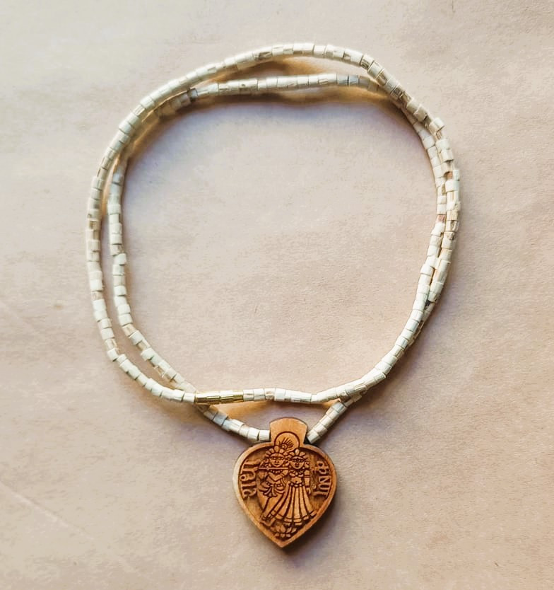 Tulsi Mala - With RADHA KRISHNA Pendant