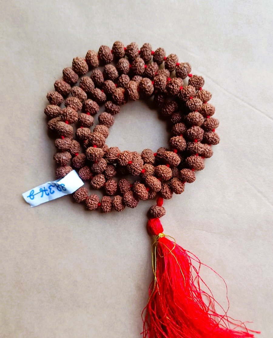 8 Mukhi Rudraksh Mala 8 MM - 1081 Beads