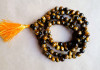 Tiger Eye Stone Mala (Diamond Cut)