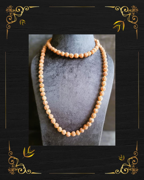 Image of 6  Mukhi Rudraksh Mala 10MM