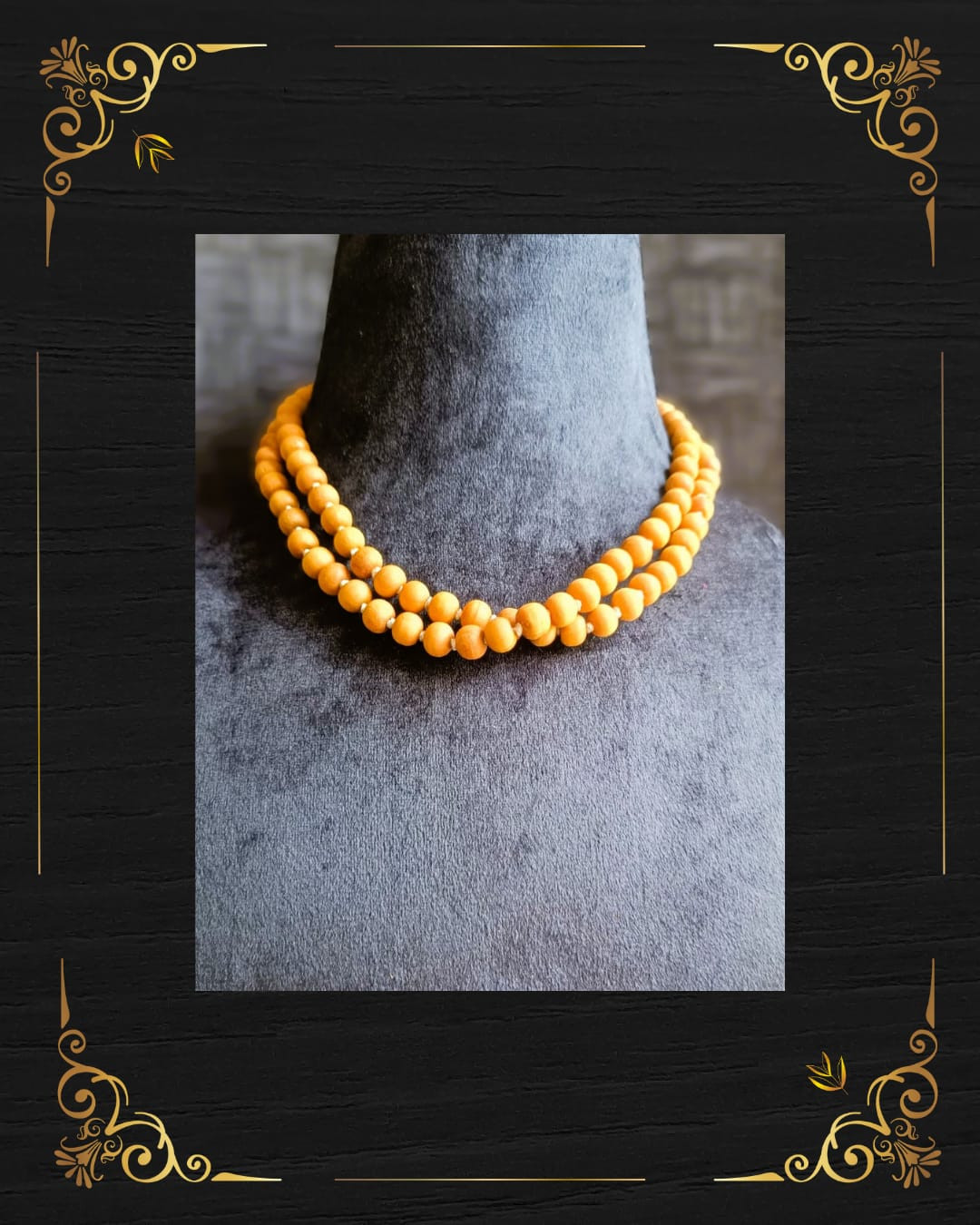 Chandan Jaap Sandalwood Mala - 1081 Beads 8MM