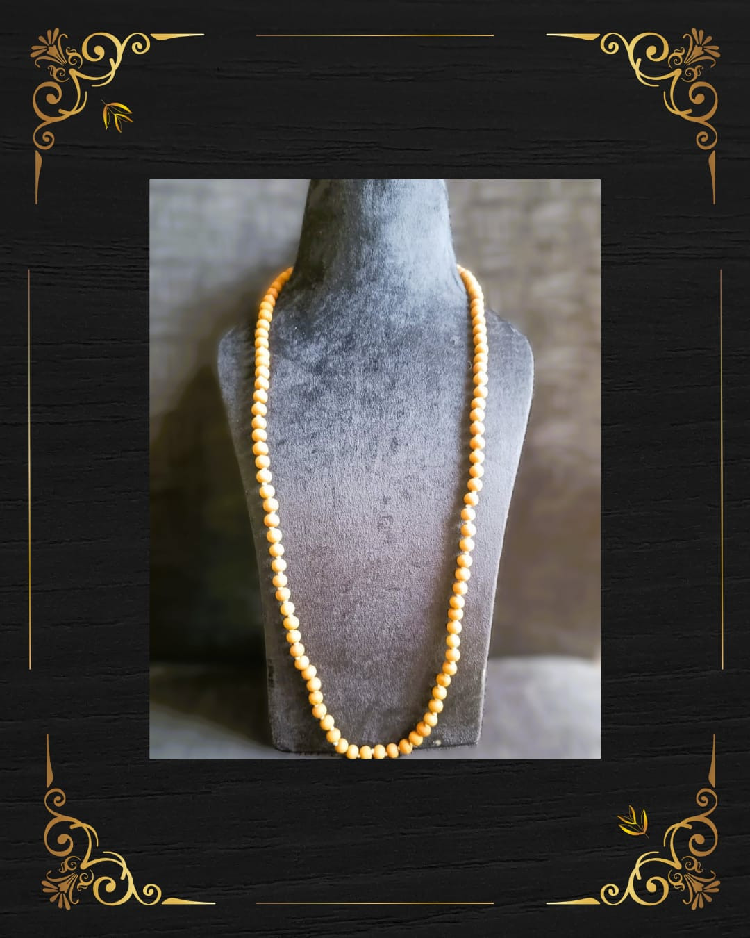 Chandan Jaap Sandalwood Mala - 1081 Beads 6MM