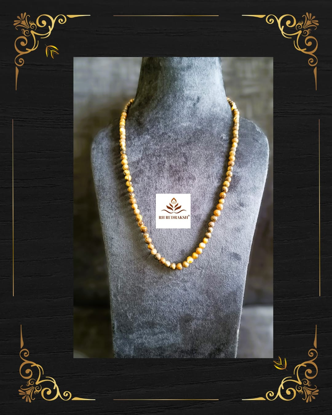 Tiger Eye Stone Mala 6MM