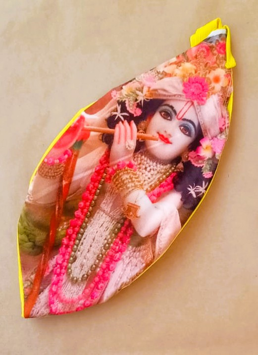 Krishna Ji Photo Jaap Mala Bag
