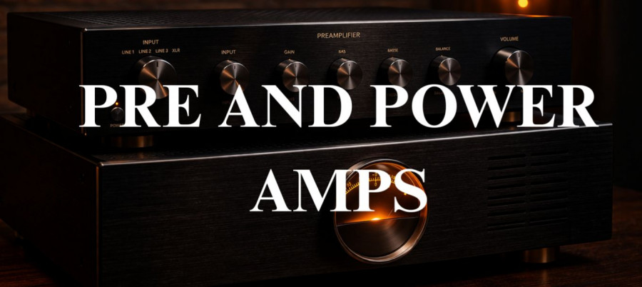 Pre and Power Amps
