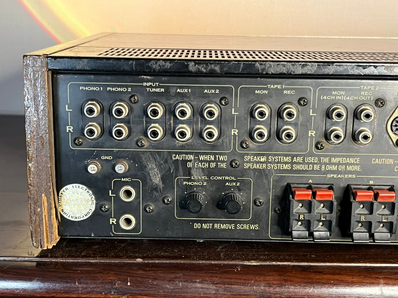 Pioneer SA-8100 Stereo Amplifier