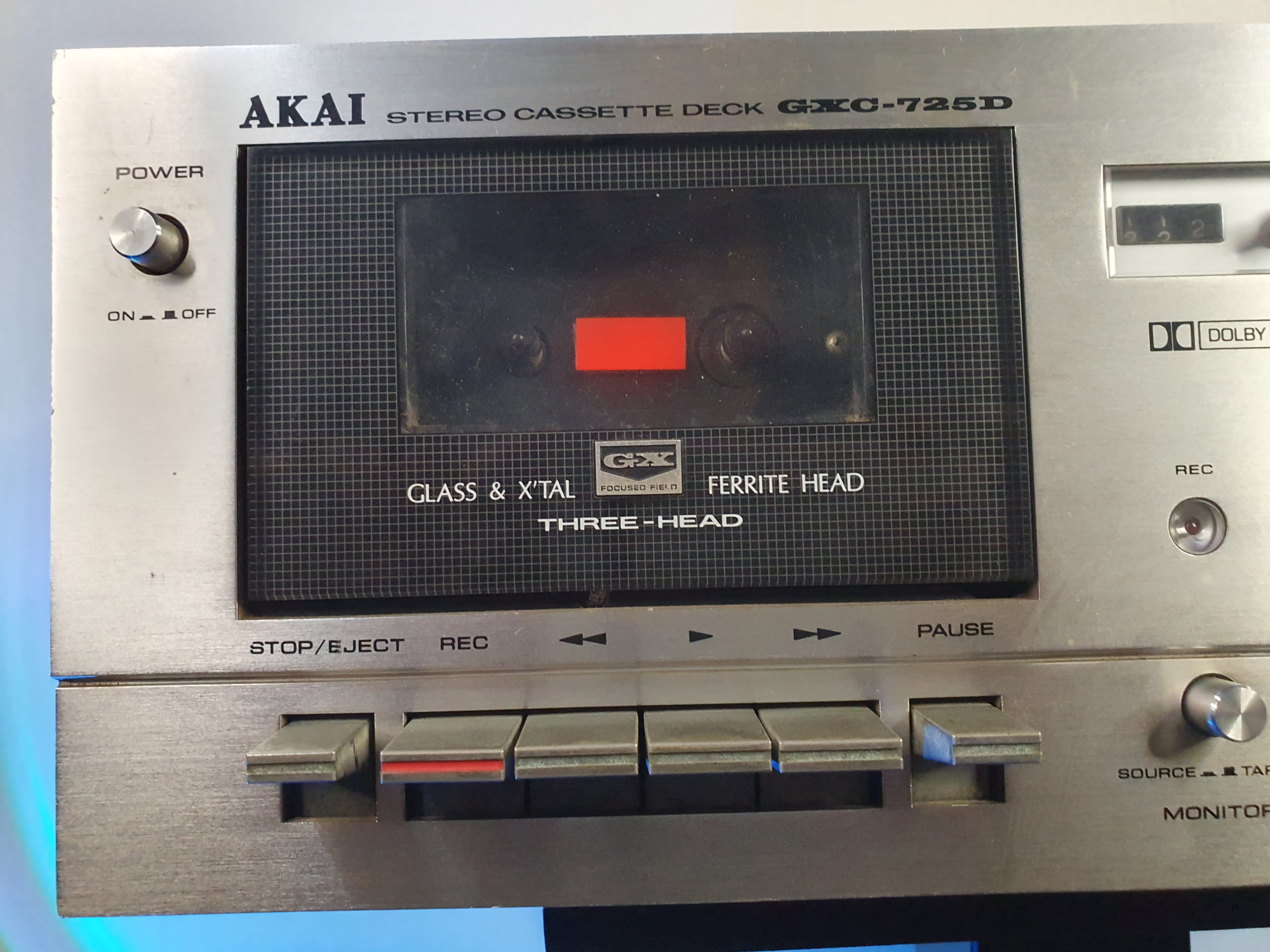 Akai Electric GXC-725D Stereo Cassette Deck
