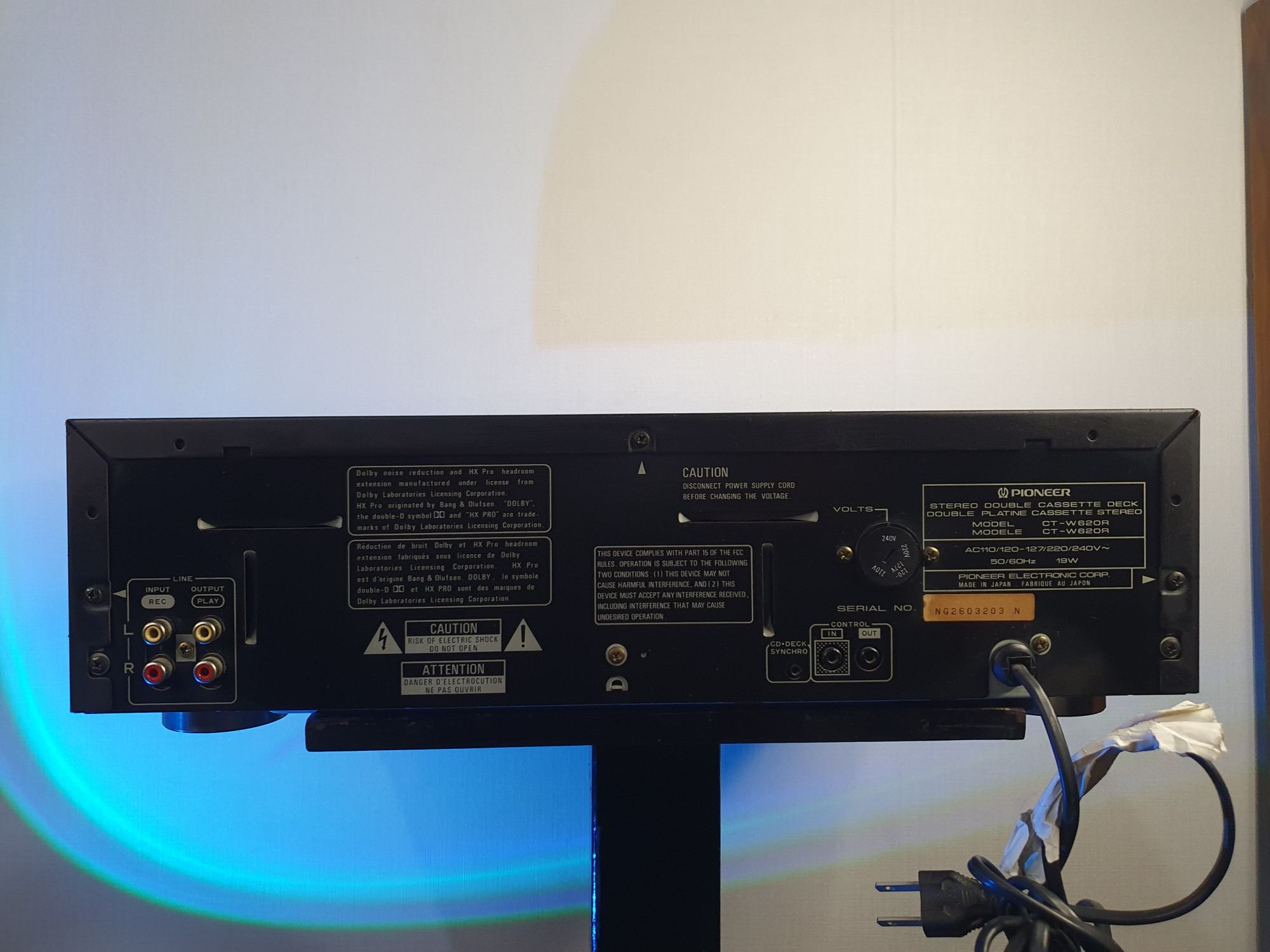 Pioneer CT-W620R