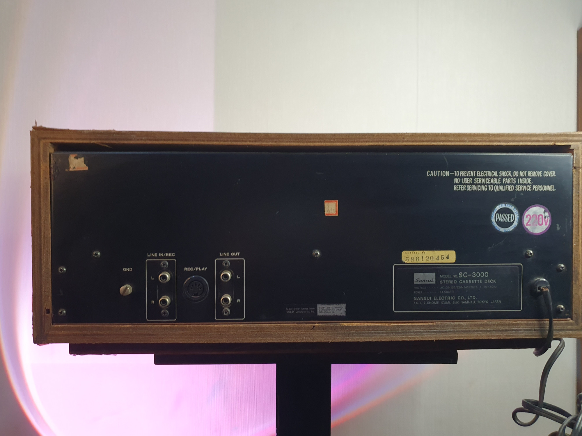 Sansui SC-300 Stereo Cassette Deck