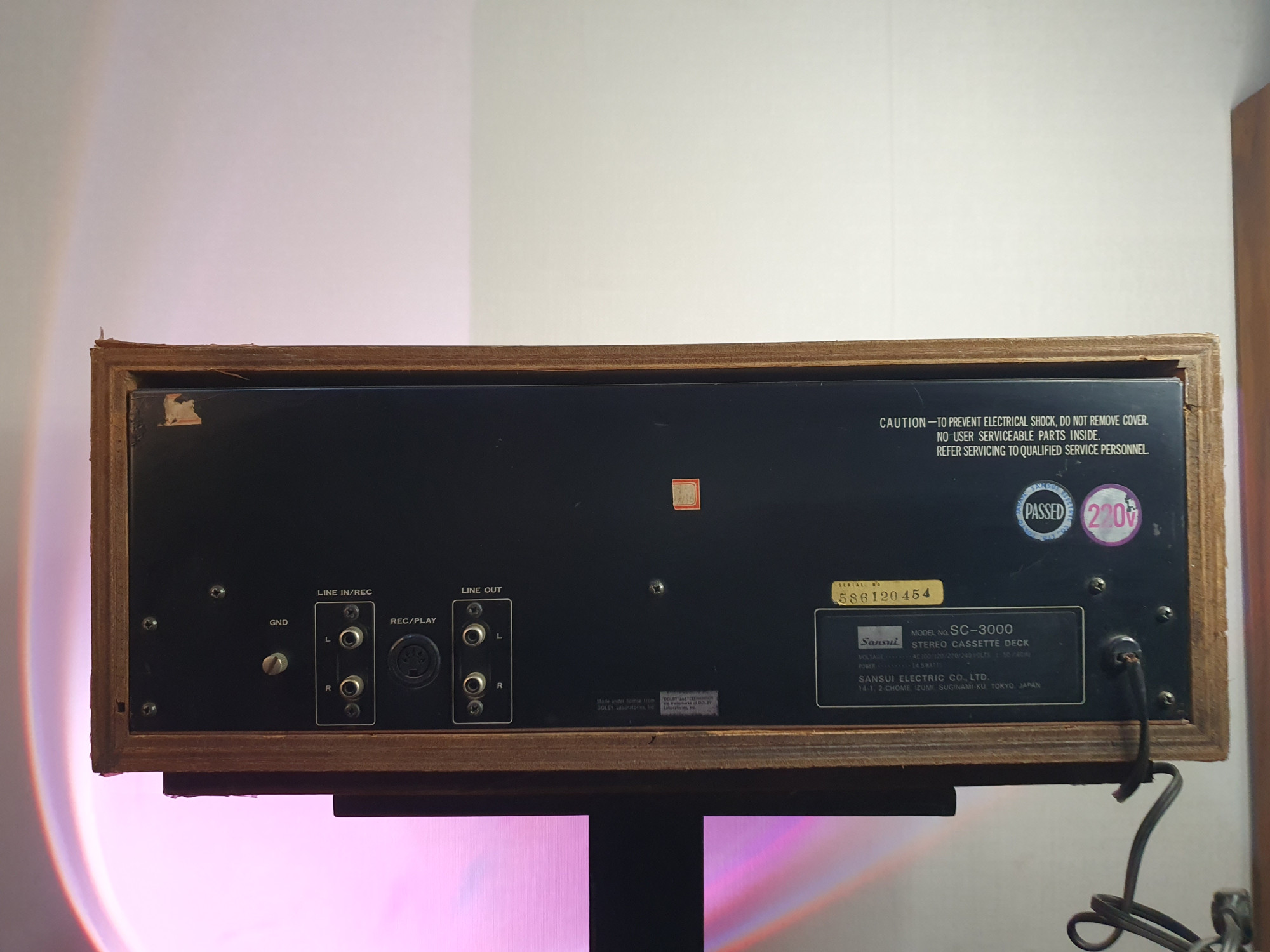 Sansui SC-300 Stereo Cassette Deck