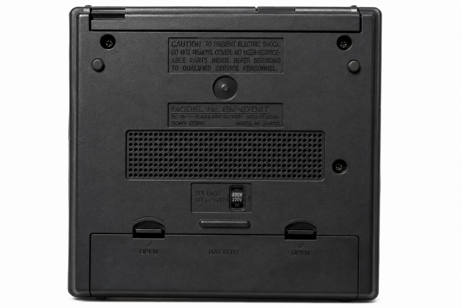 Sony BM-87DST Professional Cassette Dictator Transcriber