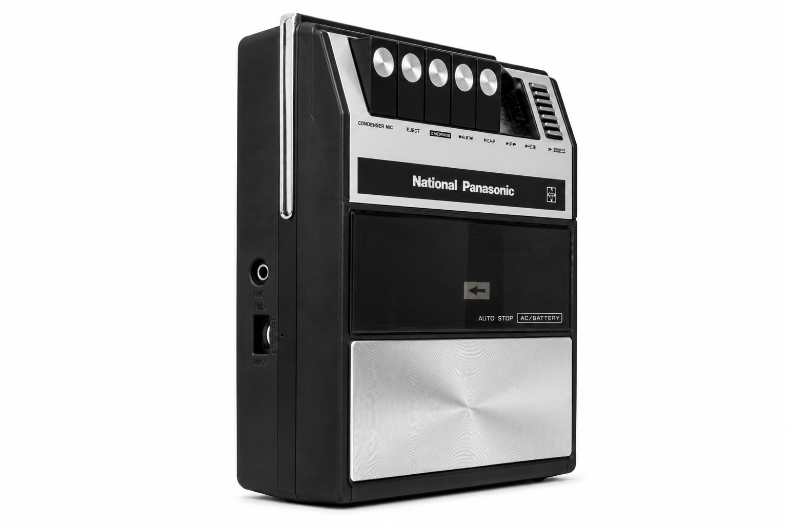 National Panasonic RQ-321S Portable Cassette Recorder