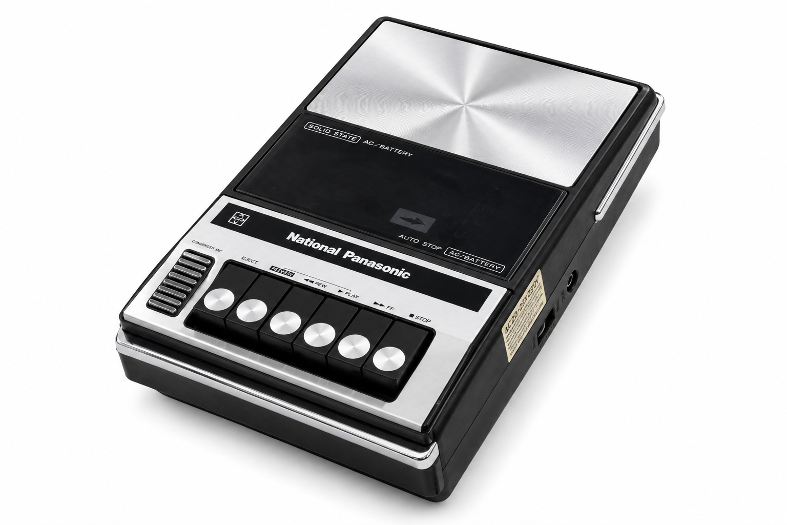 National Panasonic RQ-321S Portable Cassette Recorder