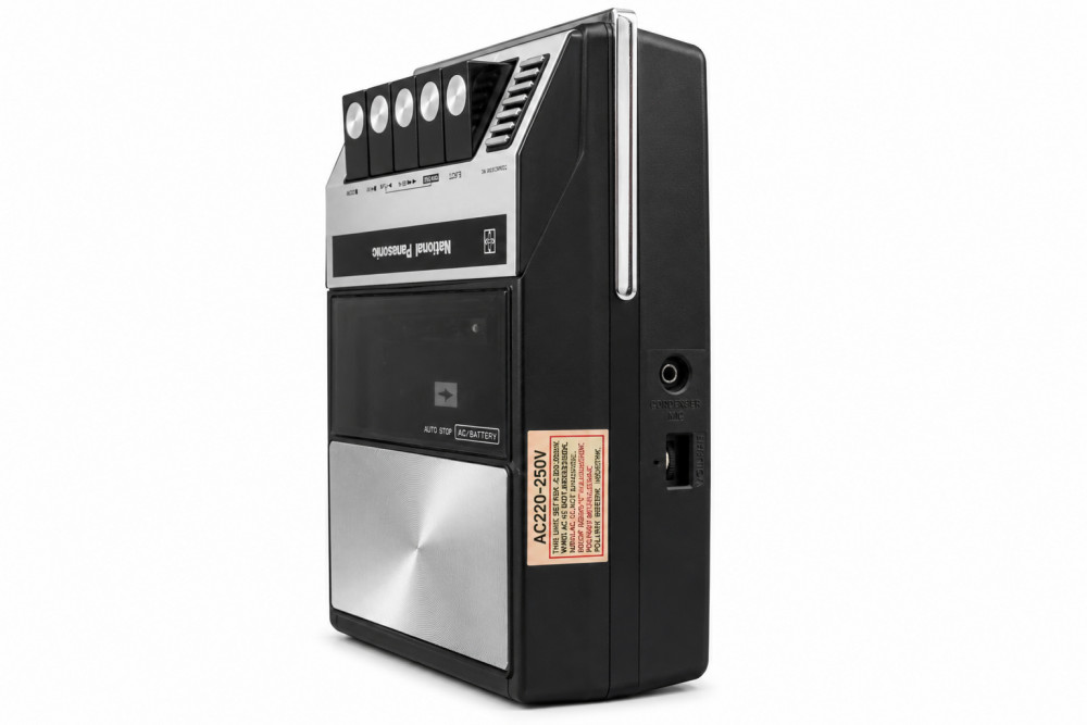Image of National Panasonic RQ-321S Portable Cassette Recorder