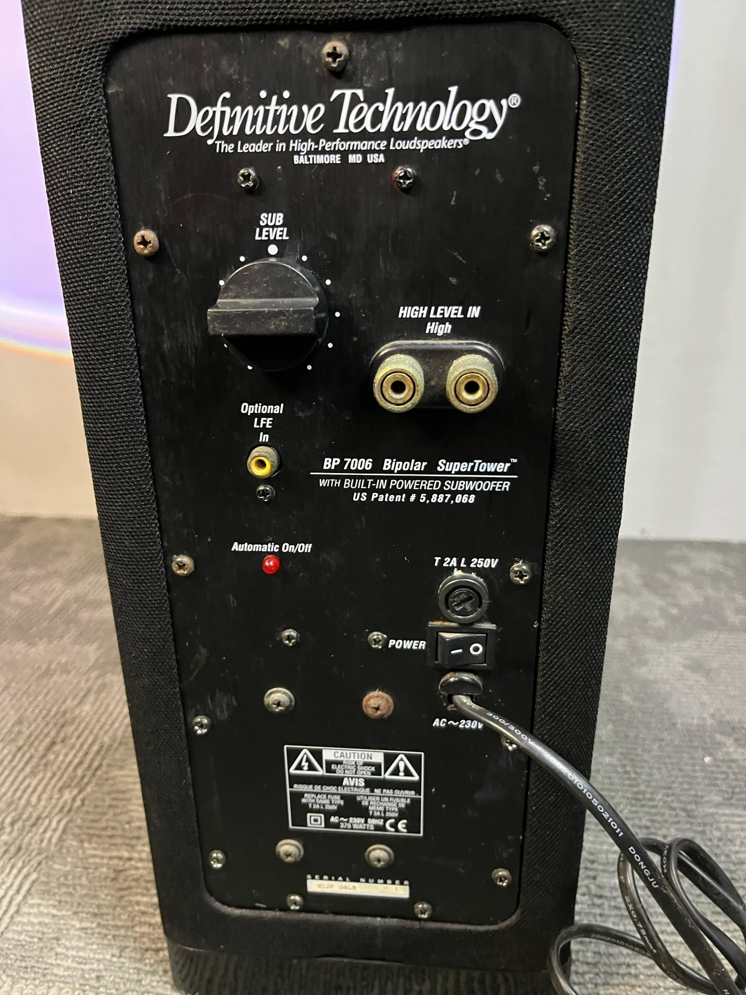 Definitive Technology BP7006