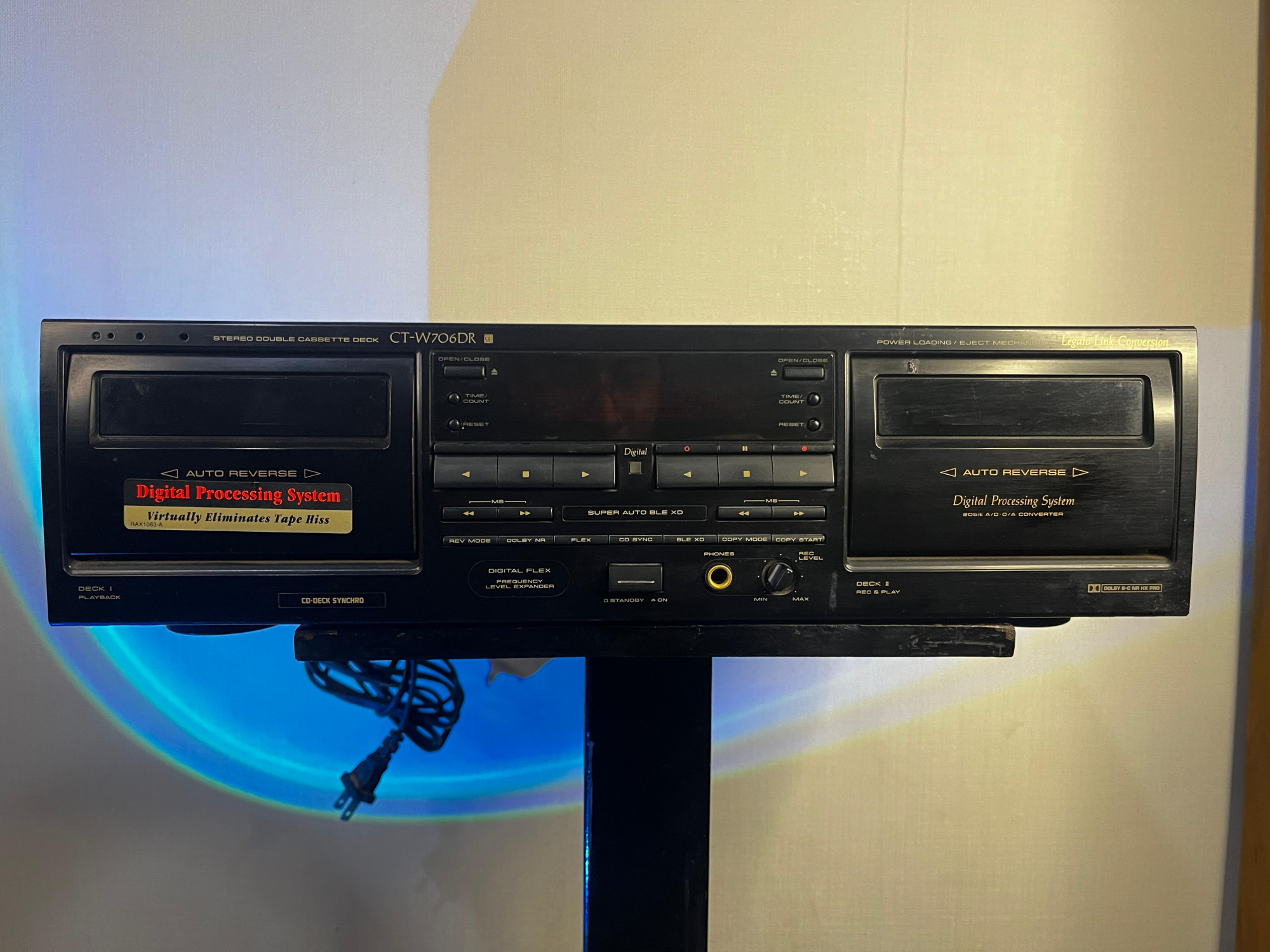 Pioneer CT-W706DR Stereo Double Cassette Deck