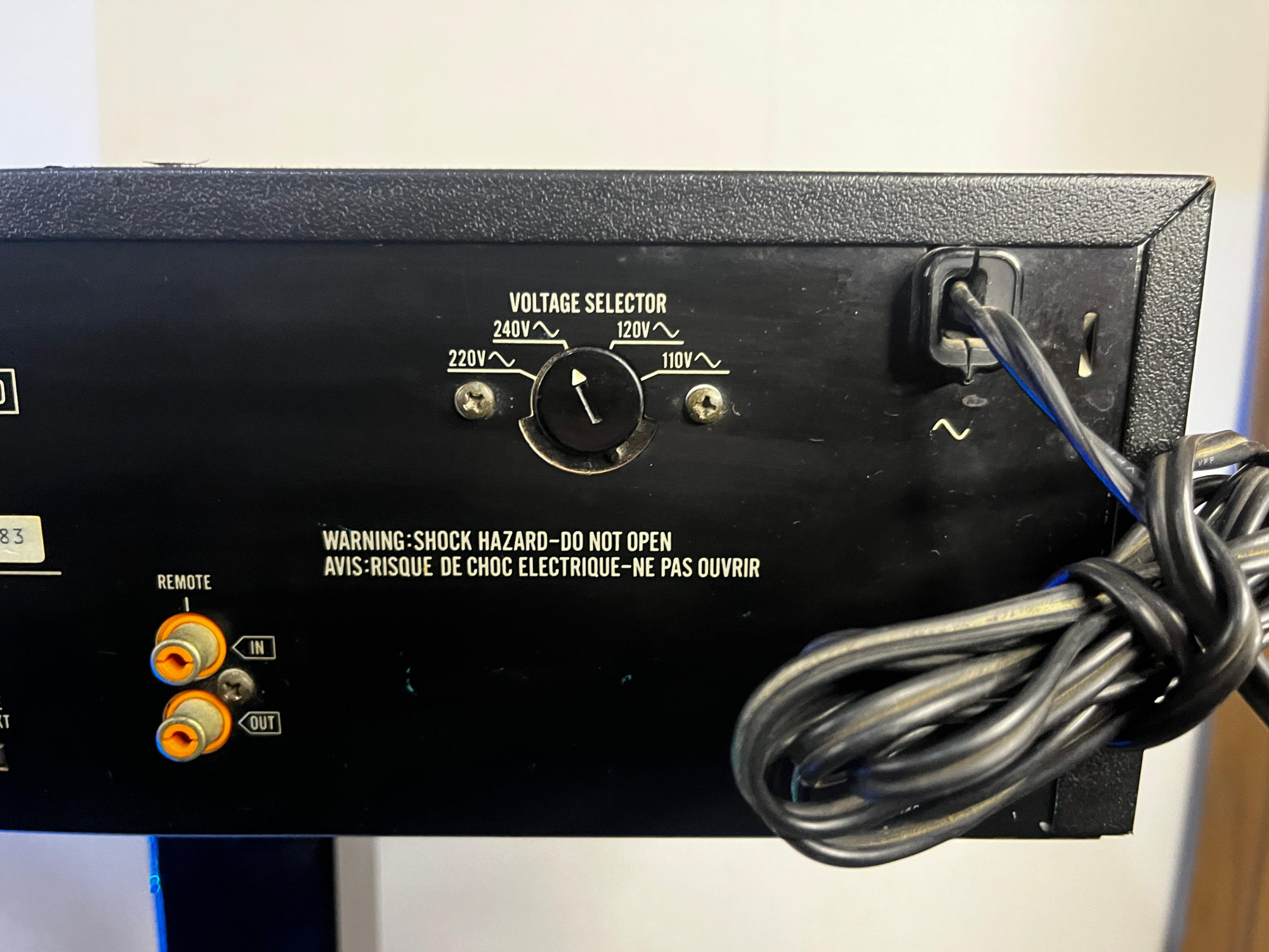 Carver TD 1770 three head cassette deck