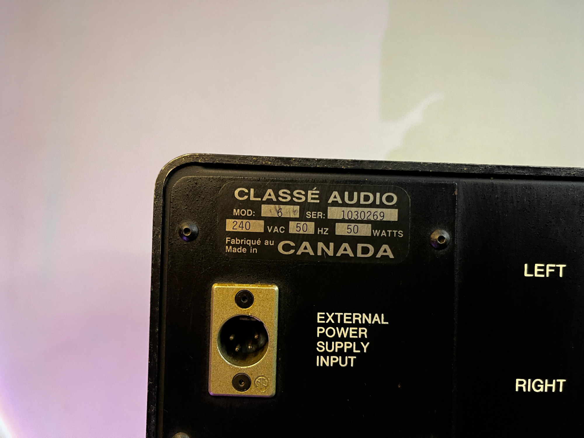 Classe audio S700 pre power