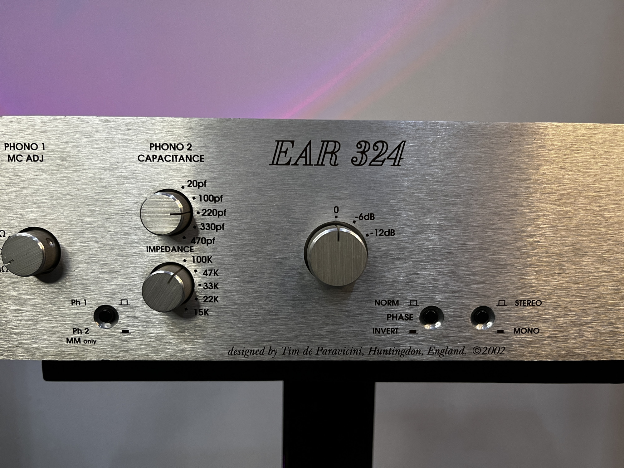 Ear 324 phono pre-amplifier