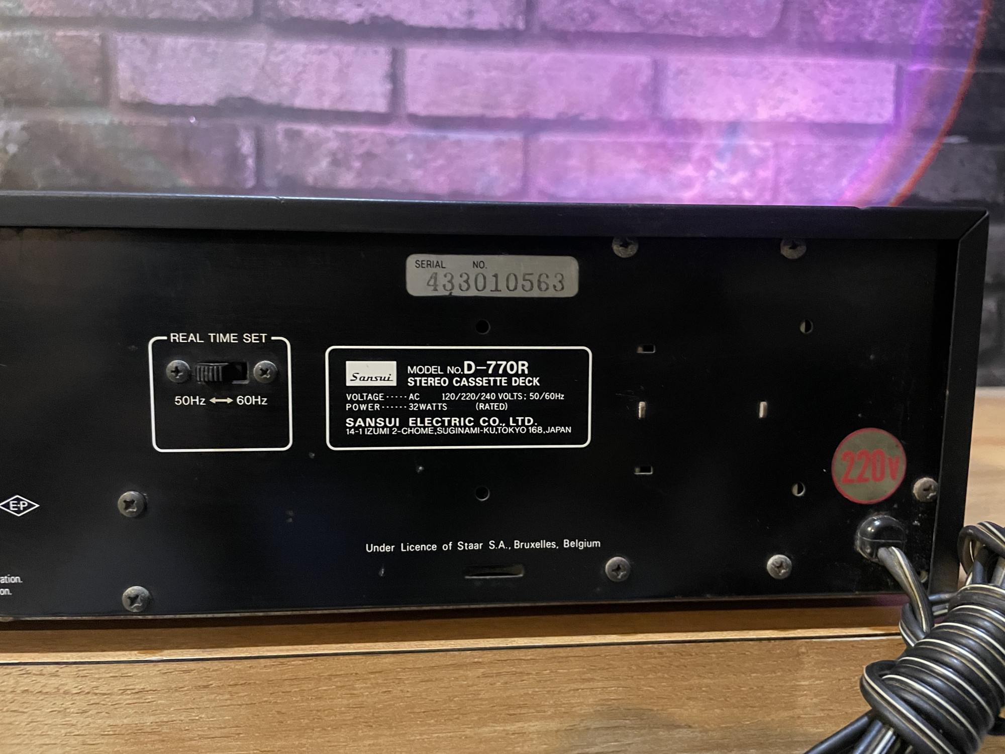 Sansui D-770R