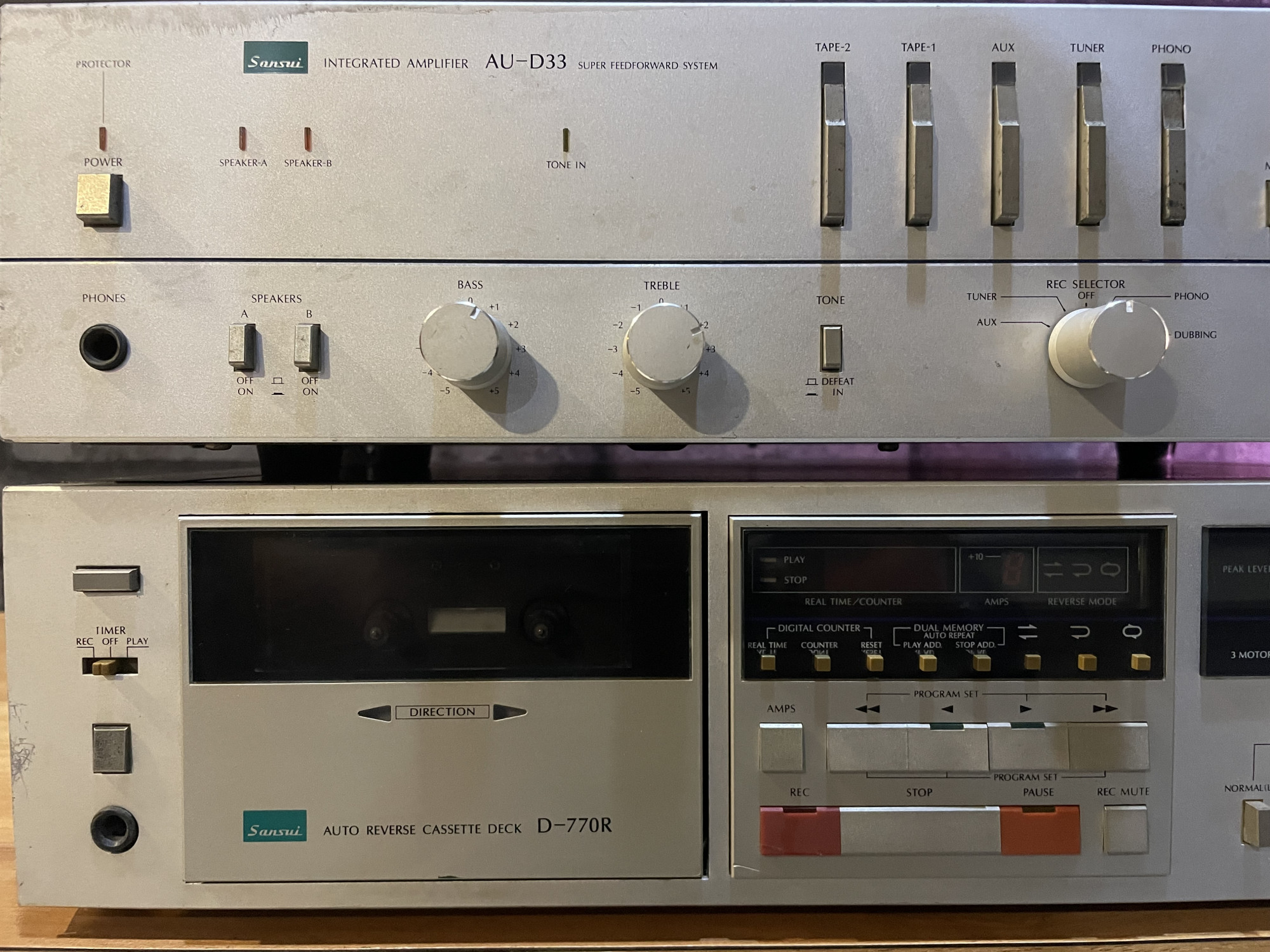 Sansui D-33Sansui D-770R