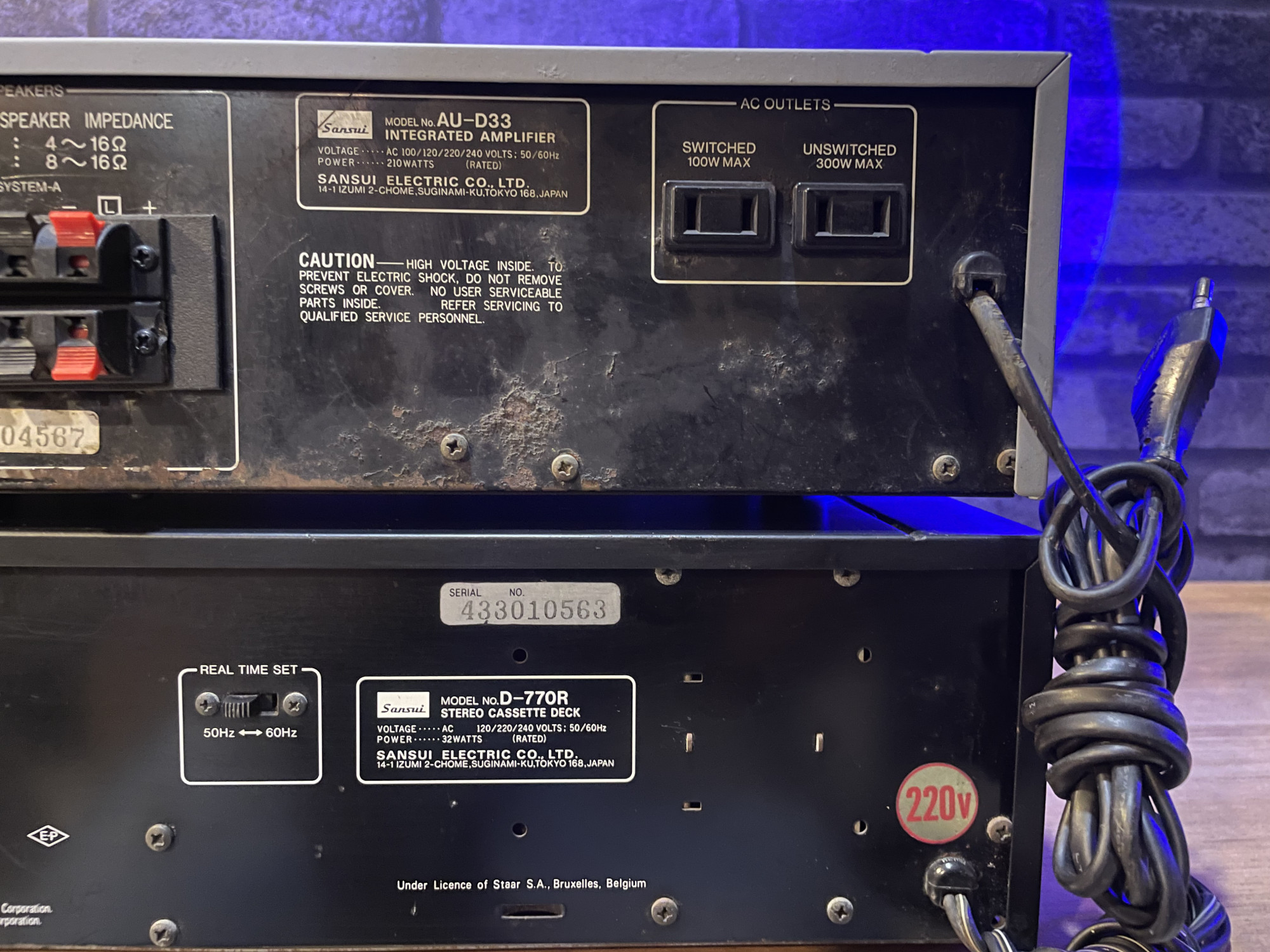 Sansui D-33Sansui D-770R