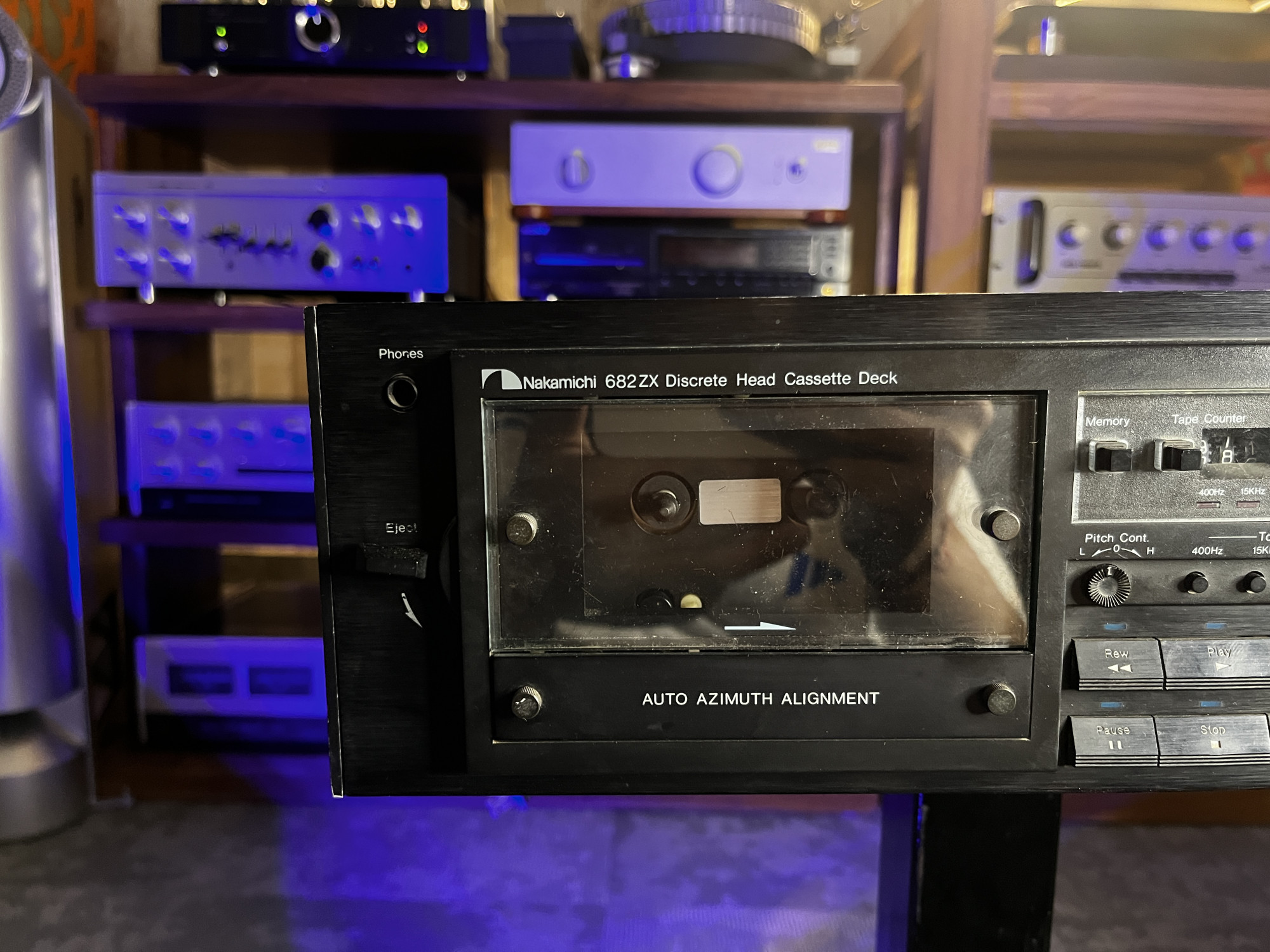 Nakamichi 682 zx Discrete Head cassette Deck Nakamichi 682 zx Discrete Head cassette Deck