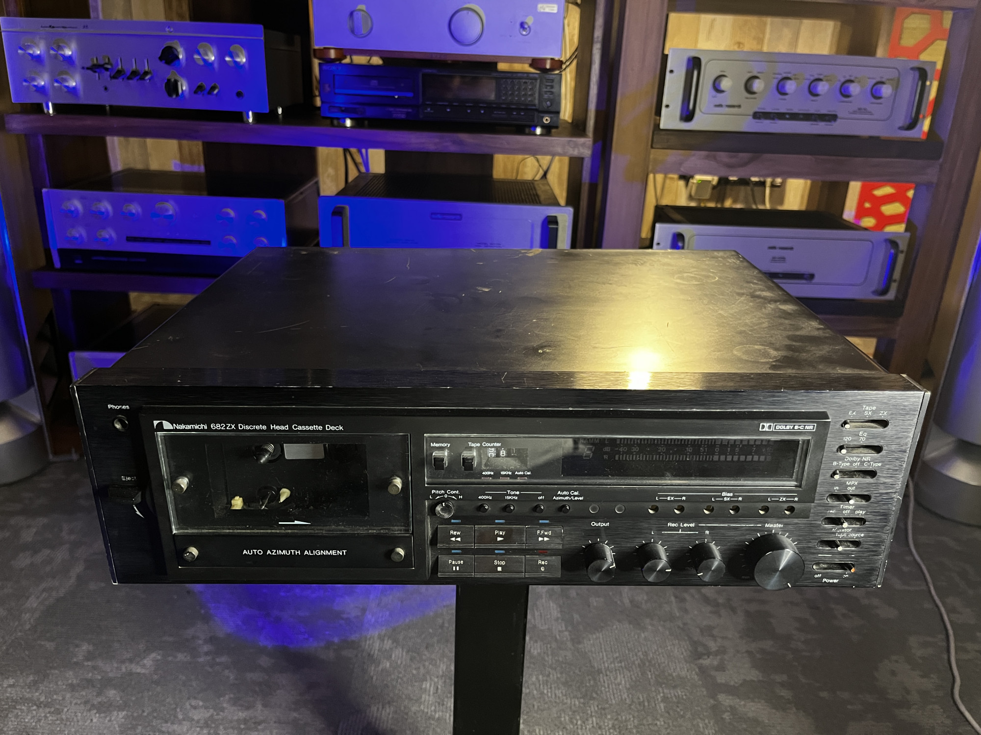 Nakamichi 682 zx Discrete Head cassette Deck