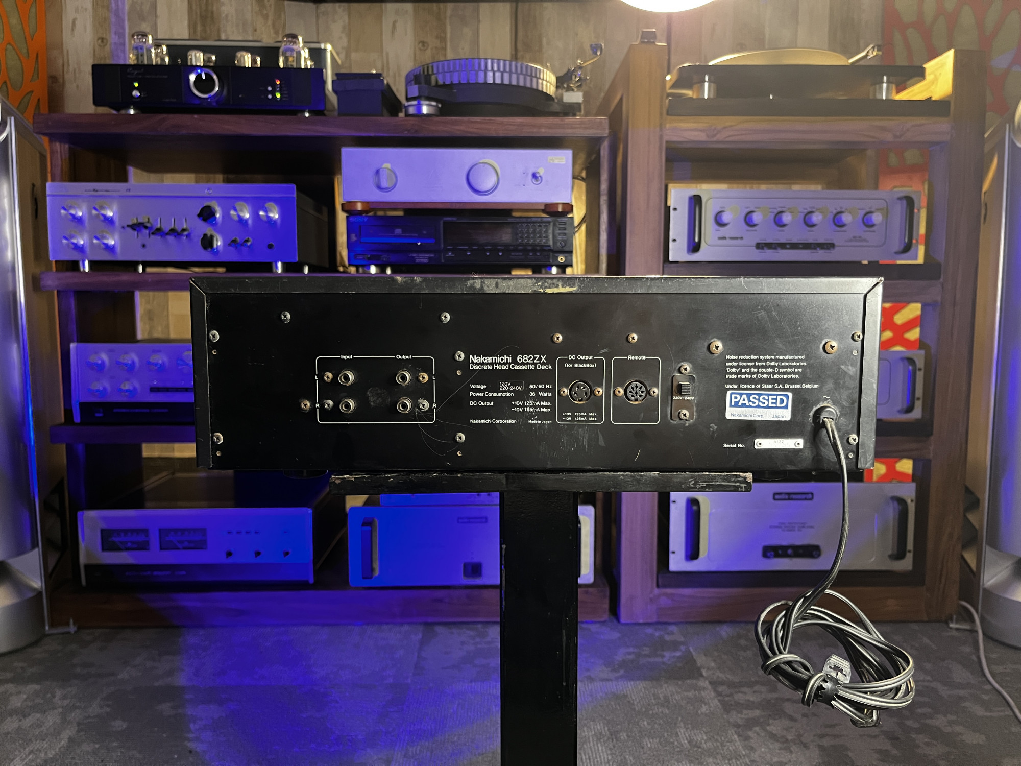 Nakamichi 682 zx Discrete Head cassette Deck