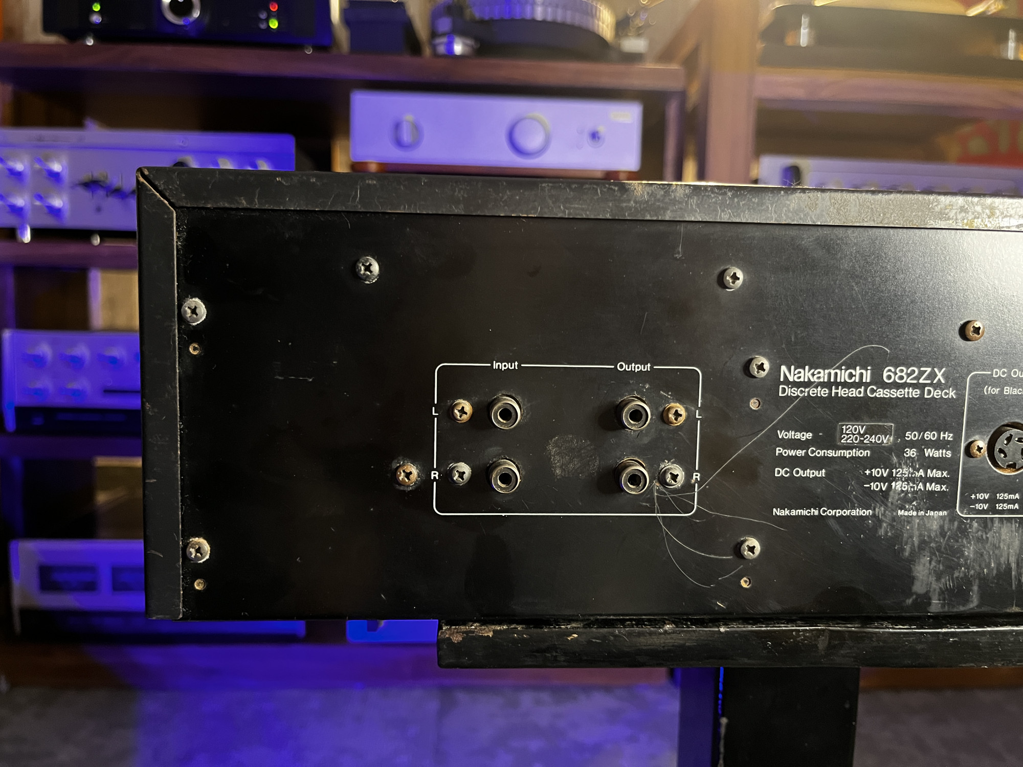 Nakamichi 682 zx Discrete Head cassette Deck