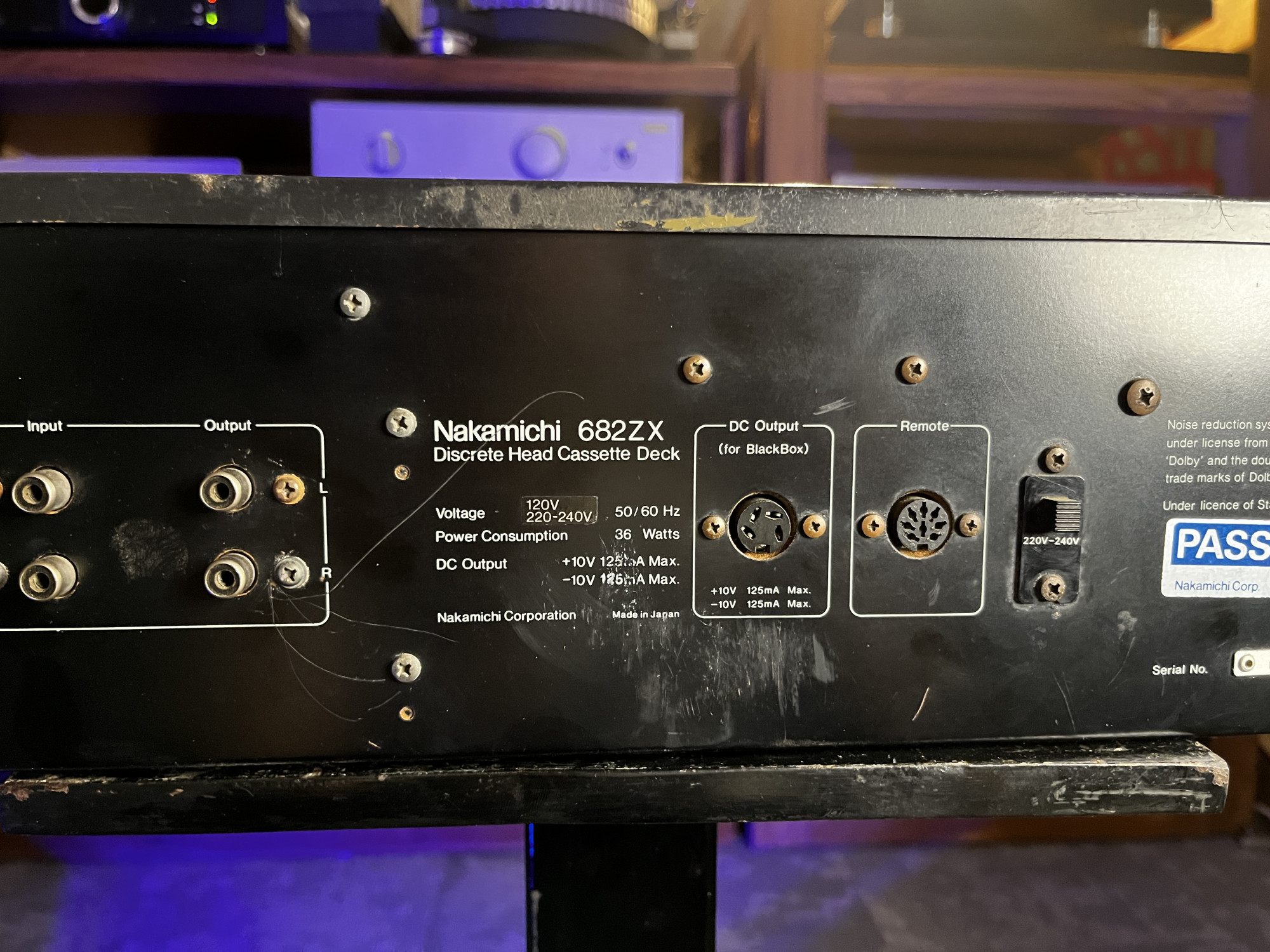 Nakamichi 682 zx Discrete Head cassette Deck