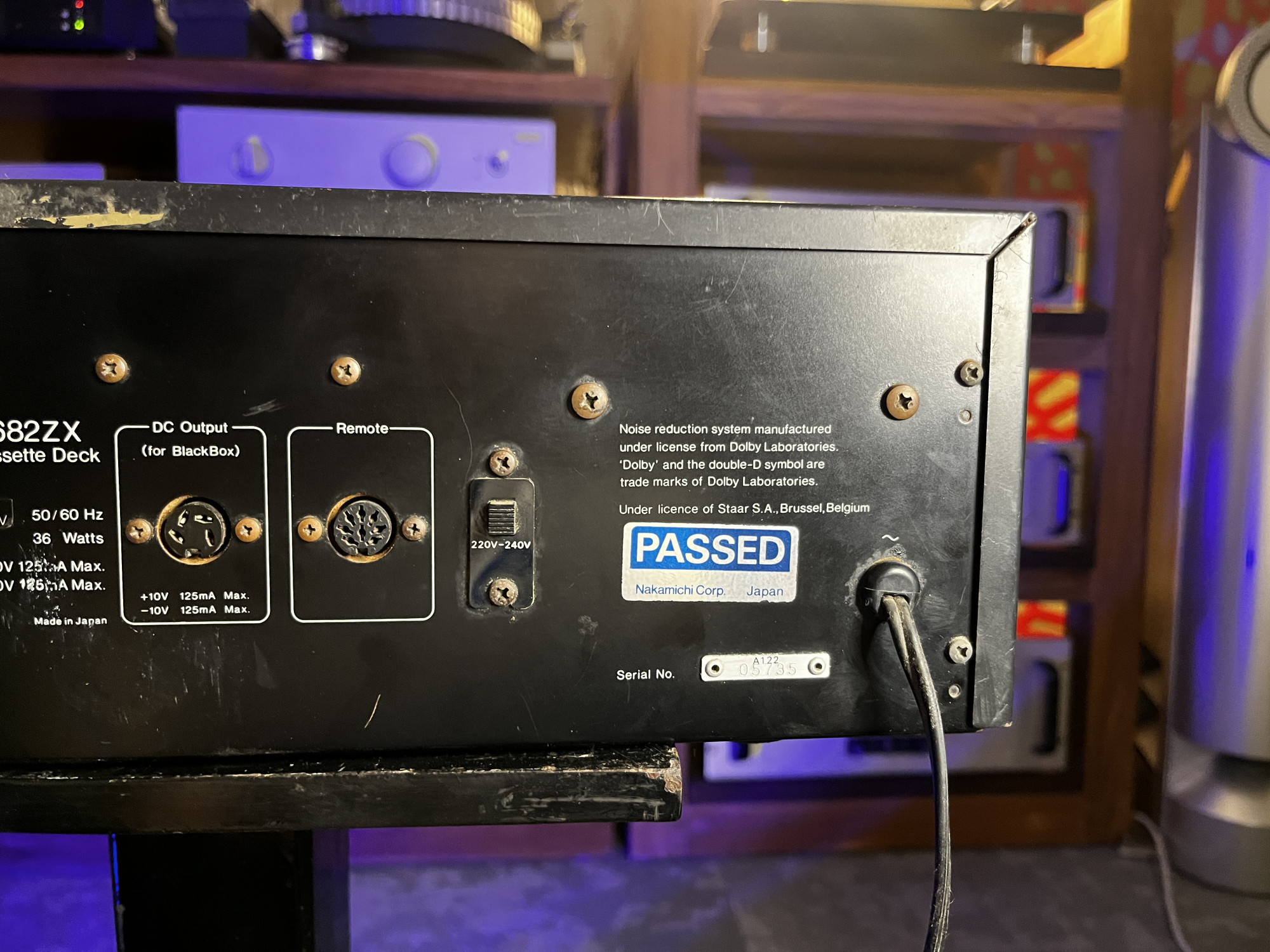 Nakamichi 682 zx Discrete Head cassette Deck